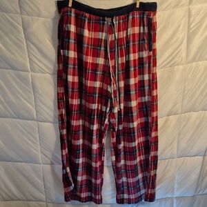 Nautica Red Plaid Sleep Pants size XXL